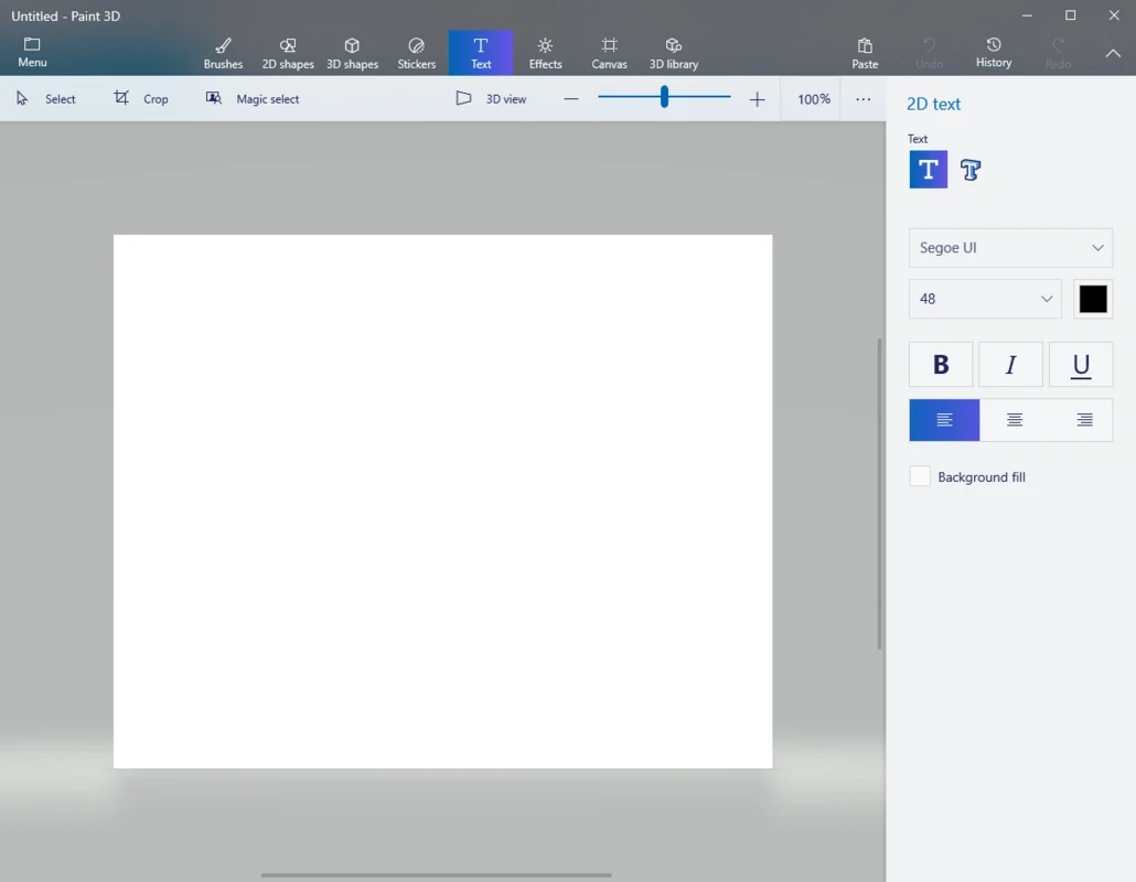 Paint 3D — Screenshot 1