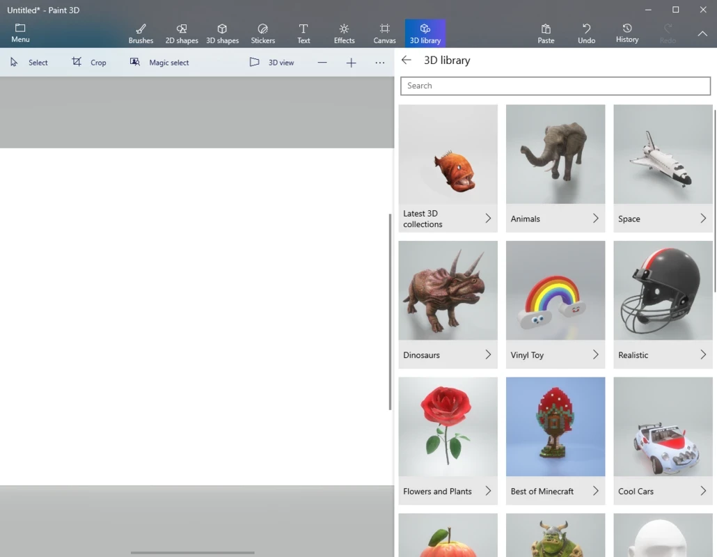 Paint 3D — Screenshot 2
